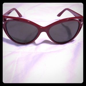 🌸VERSACE Red Frame Sunglasses